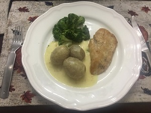 Chickenbreast with Potatoes